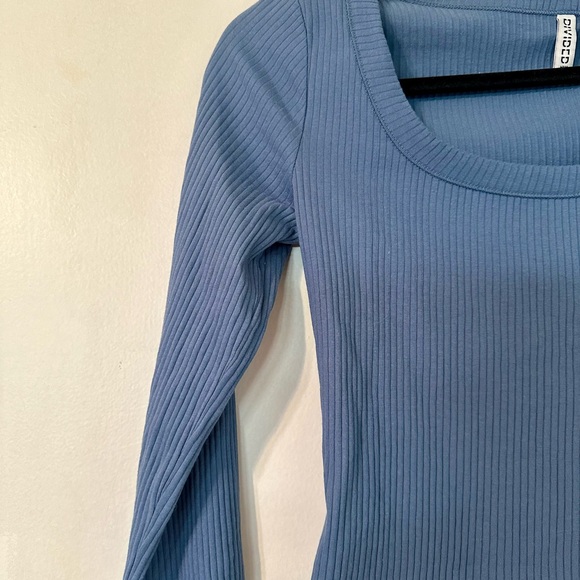 H&M Ribbed Square Neck Top - Picture 11 of 12